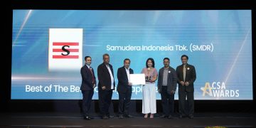 Samudera Indonesia (SMDR) Raih Best of The Best CSA Award 2022