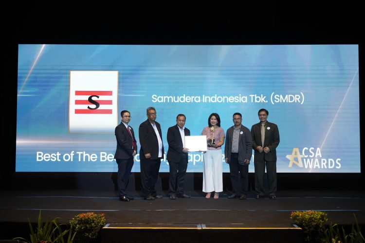Samudera Indonesia (SMDR) Raih Best of The Best CSA Award 2022