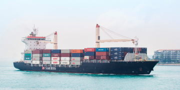 Samudera Shipping Line Rises After Surge in First-Half Net Profit