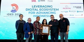 Samudera Raih Penghargaan di Indonesia Digital Ecosystem Summit (IDES) 2023